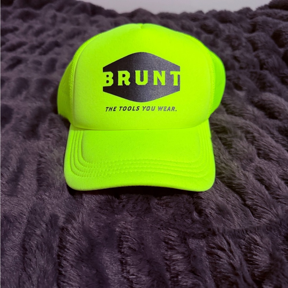 Brunt Neon Green Cap